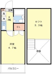 シャンブルドット二子玉川の物件間取画像